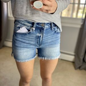 Hazel High Rise KanCan denim shorts